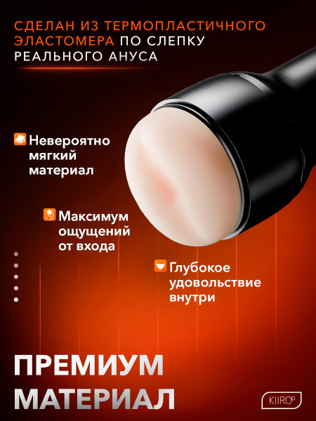 20006 - Мастурбатор Kiiroo Feel Stroker, анус | Казанова 69