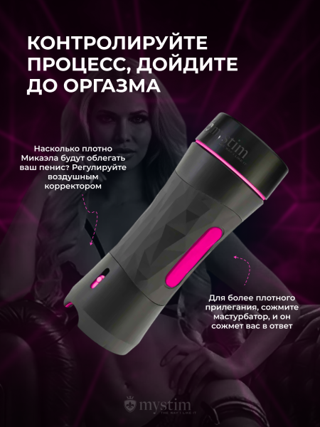 46365 - Мастурбатор Mystim Opus Mica | Казанова 69