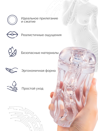 150620 - Мастурбатор Sauce Black Pepper | Казанова 69