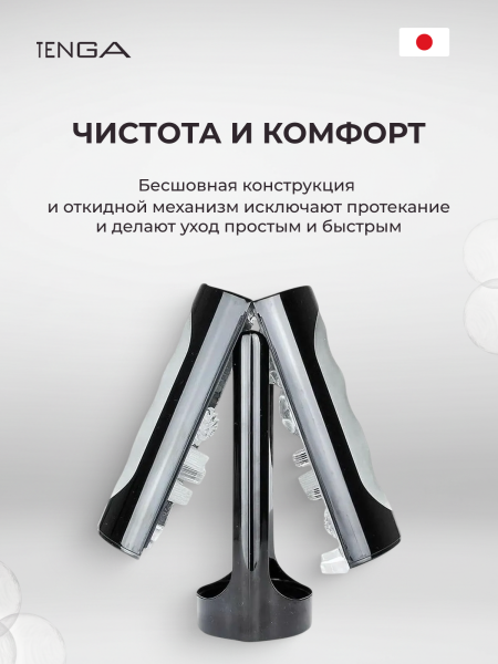 THF-002 - Мастурбатор Tenga Flip Hole черный | Казанова 69