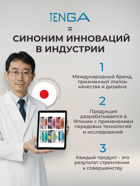 SPN-001 - Мастурбатор Tenga Spinner Tetra | Казанова 69