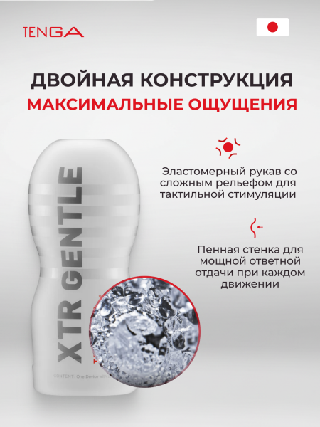 TOC-201XS - Мастурбатор Tenga Original Vacuum Cup Extra Gentle | Казанова 69