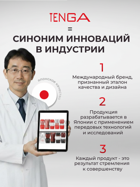 TOC-201 - Мастурбатор Tenga Original Vacuum Cup | Казанова 69