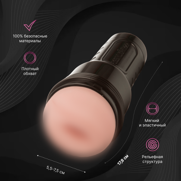 19716 - Мастурбатор Fleshlight Pink Go Surge, вагина | Казанова 69