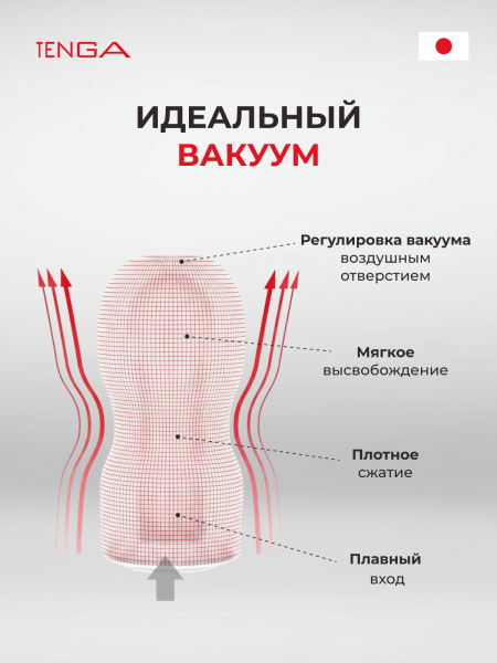 TOC-201US - Мастурбатор Tenga Original Vacuum Cup Ultra Size | Казанова 69